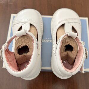Jacadi Baby Smooth Leather T-strap Shoes - Size 23 - Unisex - NEW